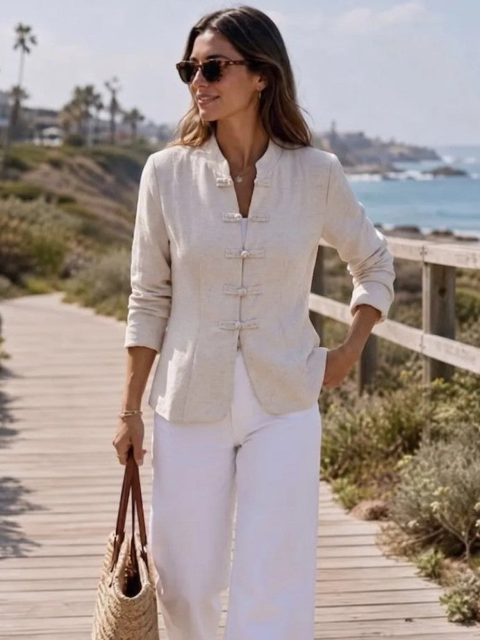 JACKA MANDARIN COLLAR KONT BUTTON BEIGE_111355.jpg