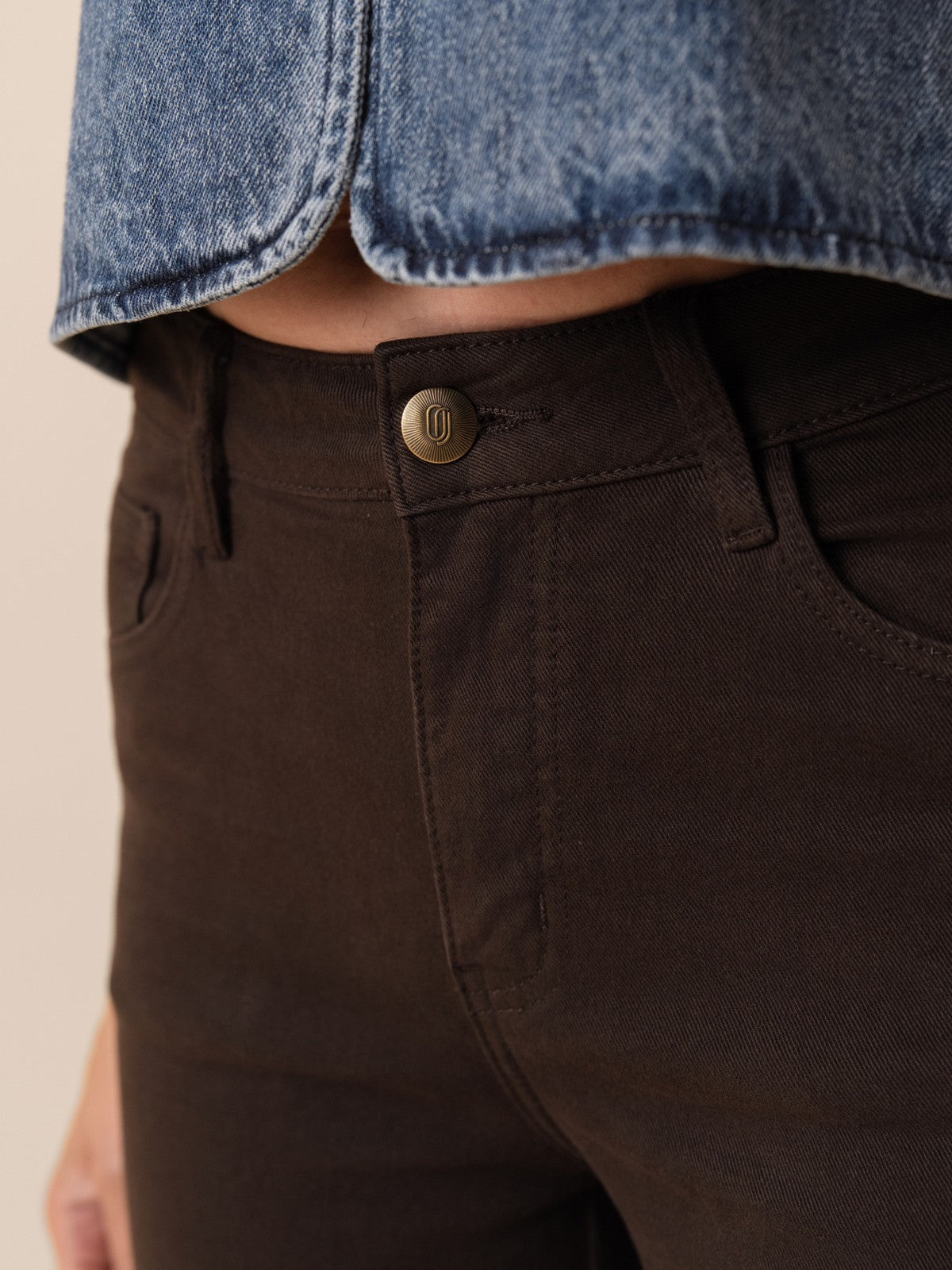 JEANS MONA SLIGHT FLARE MARRON_114690.jpg