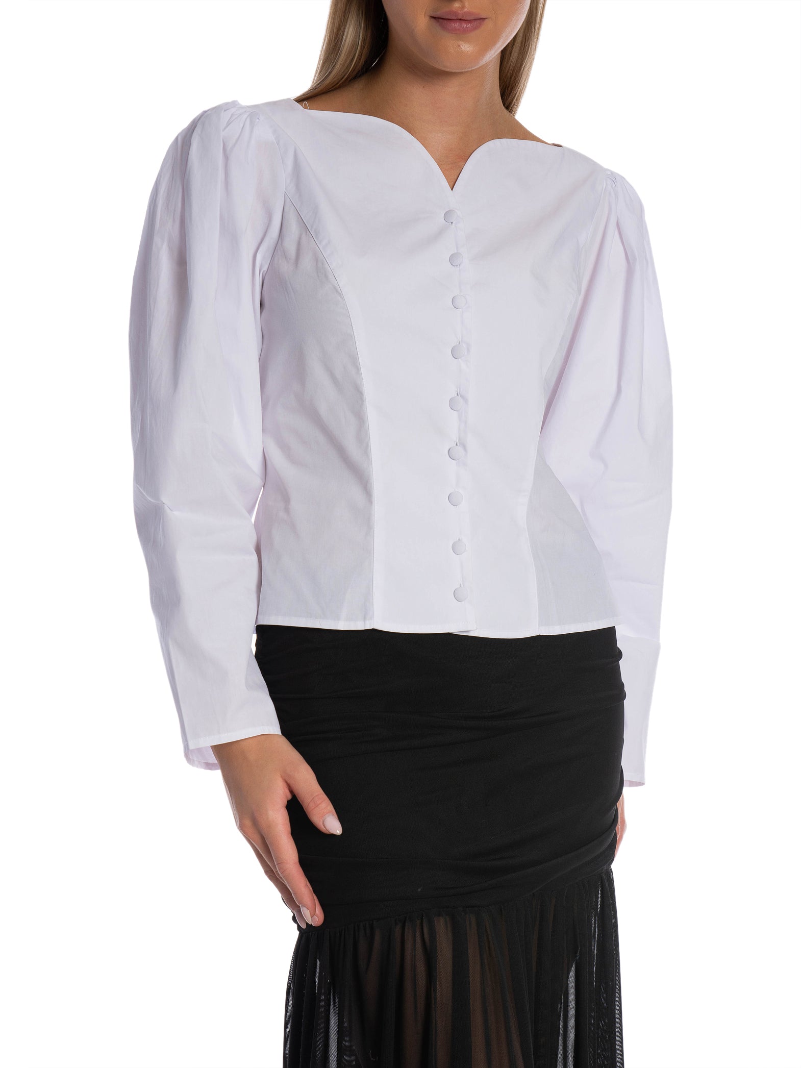 KAREN BY SIMONSEN SKJORTA CLAUDIA BRIGHT WHITE_102955.jpg