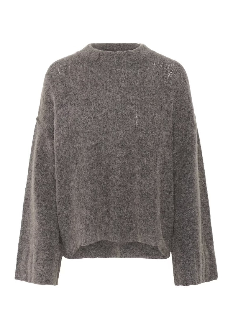KAREN BY SIMONSEN TRÖJA BLAKE LARA DARK GRAY MELANGE _101741.jpg