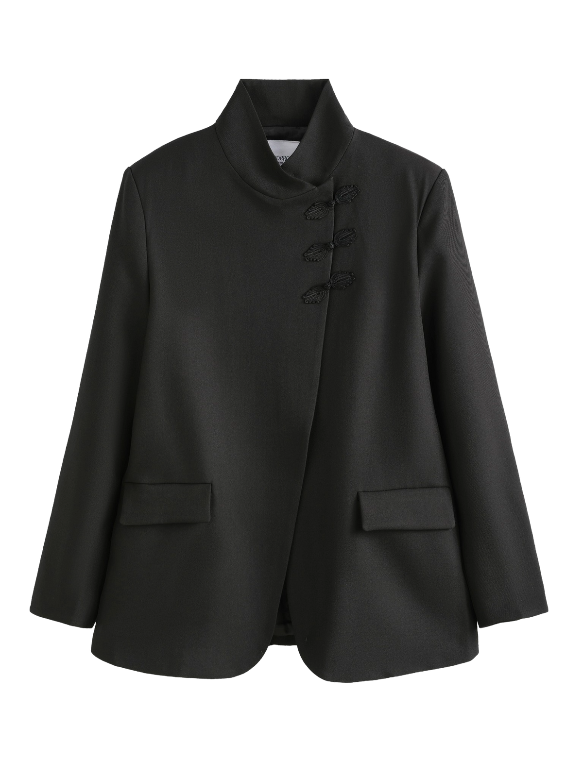 KAVAJ MANDARIN KNOT BUTTON NOIR_113751.jpg