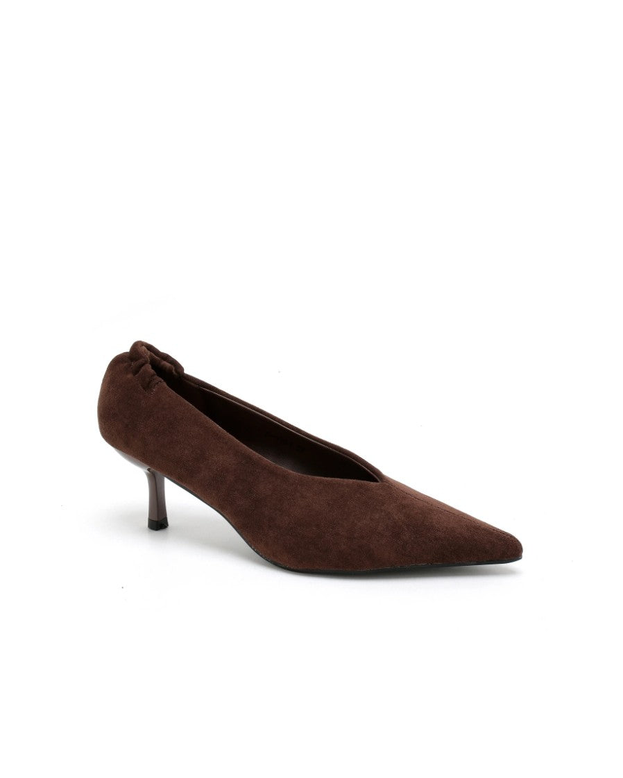 KLACK PUMPS FAUX SUEDE POINTED MARRON_113560.jpg