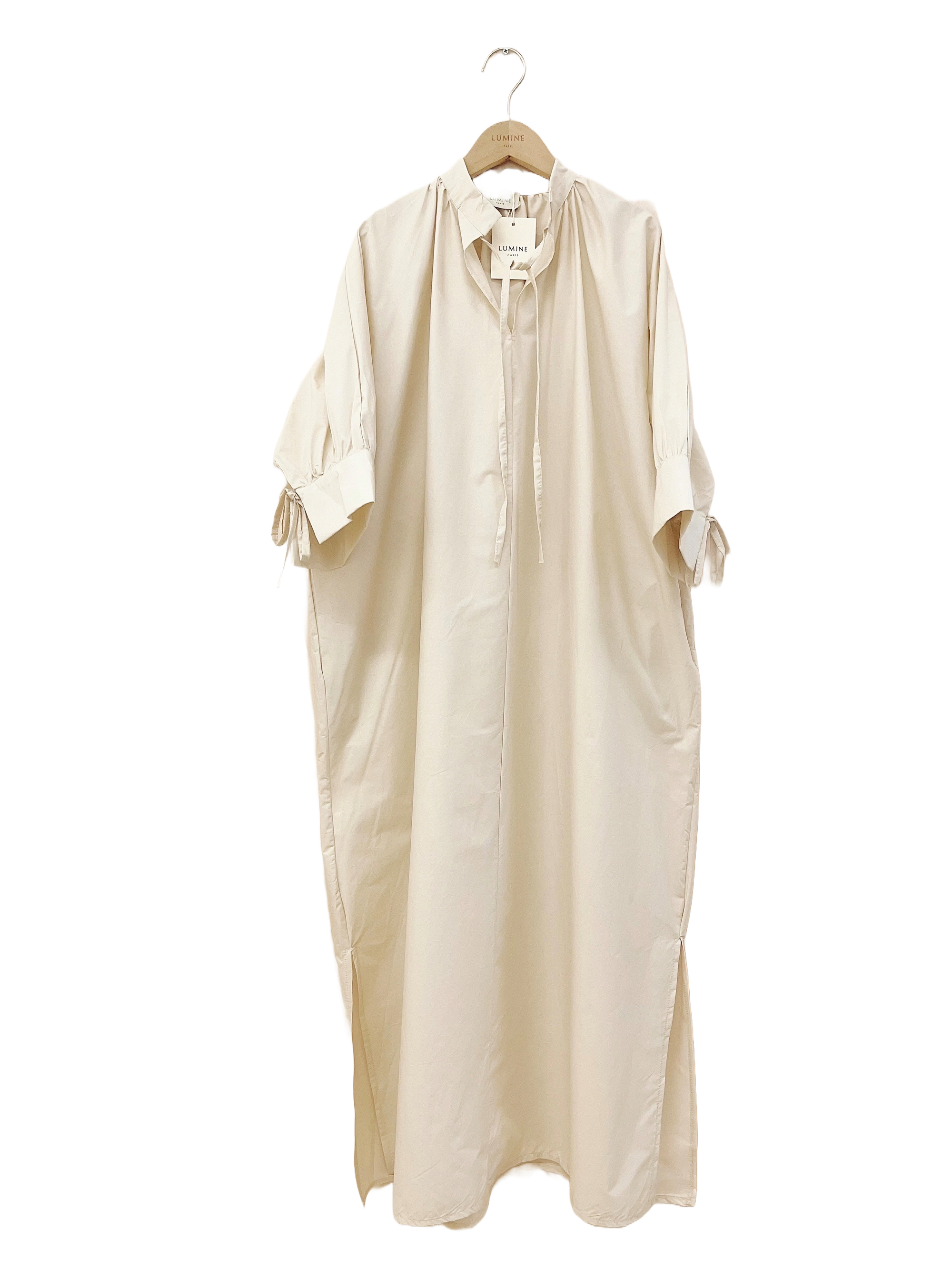 KLÄNNING COTTON LONG BEIGE_97663.jpg
