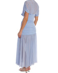 KLÄNNING ELGANT DRAPED LONG BLUE_109367.jpg
