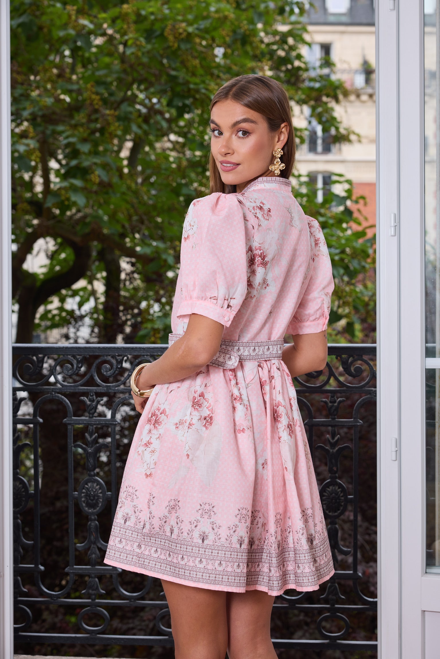 KLÄNNING REFINED ROMANCE DRAMATIC SLEEVES ROSE_108406.jpg