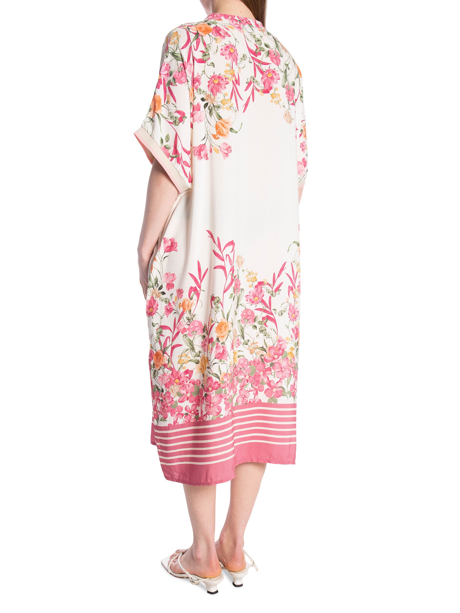 KLÄNNING ROBE FLOWER PRINTED ROSE_98684.jpg