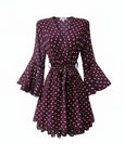 KLÄNNING RUFFLE DOT BURGUNDY_103176.jpg