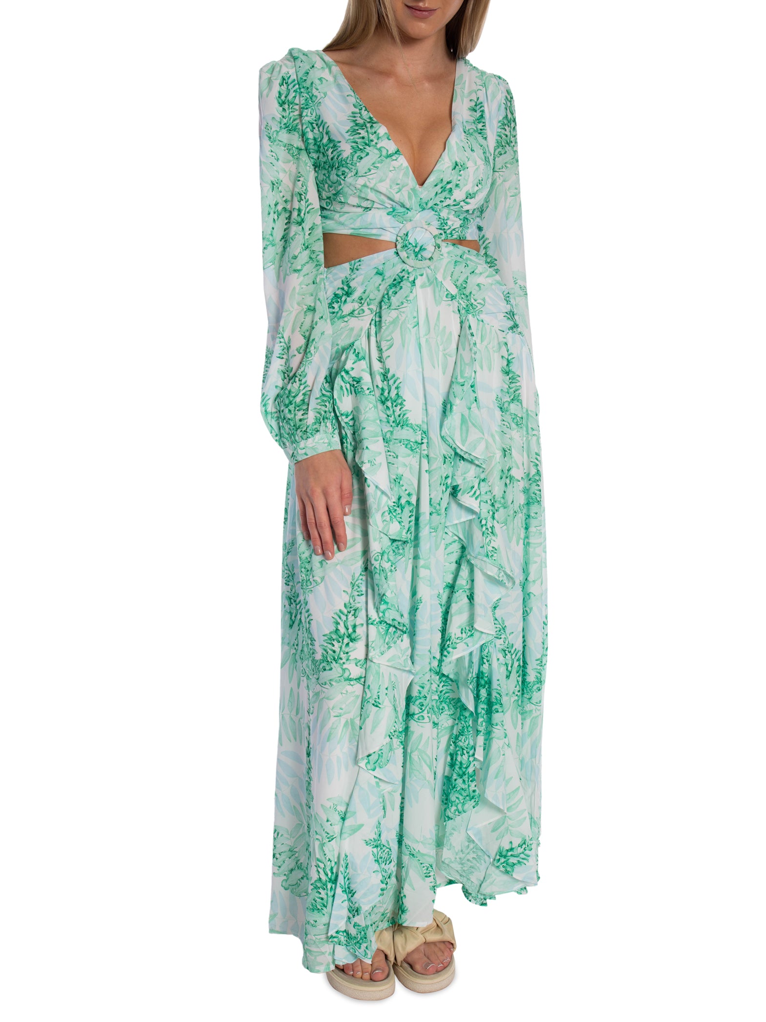 KLÄNNING TROPICAL RUFFLE GARDEN GREEN_109688.jpg