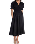 KLÄNNING V-NECK SMOCKING NOIR_108546.jpg