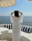 KLÄNNING VOLUMINOUS TIERED RUFFLE SLEEVE LONG WHITE_109110.jpg