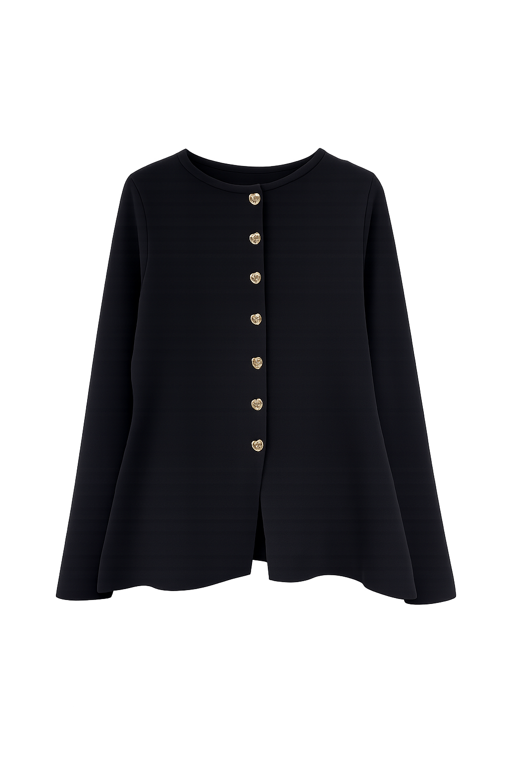 KOFTA GOLD BUTTON FLARED BLACK_111278.jpg