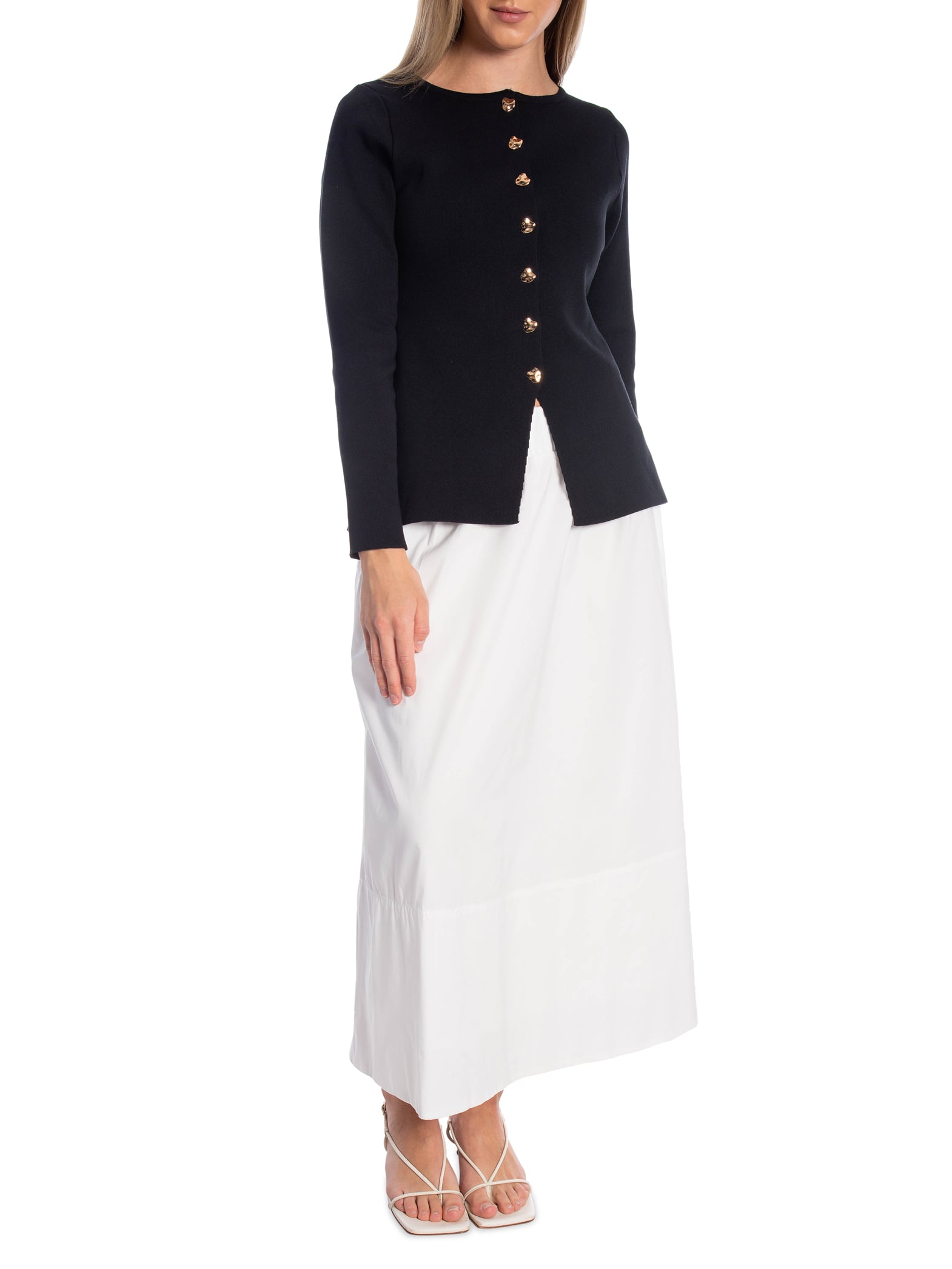KOFTA GOLD BUTTON FLARED BLACK_111464.jpg