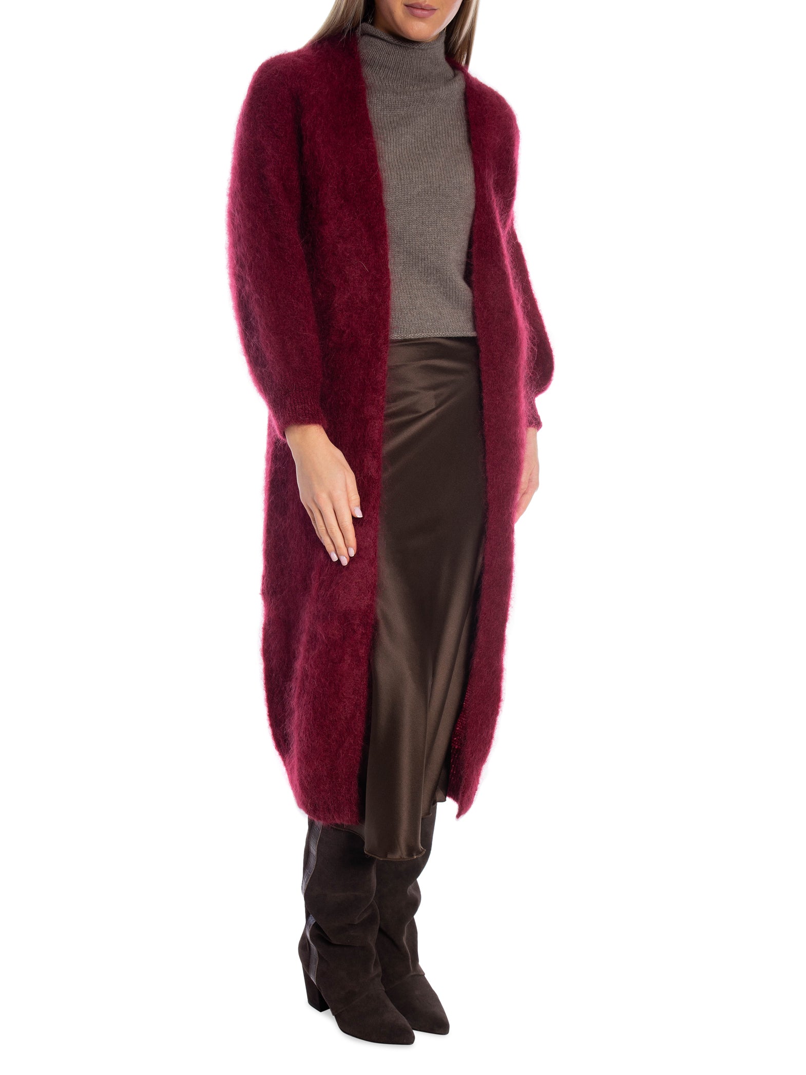KOFTA LONG FLUFFY MOHAIR BURGUNDY_104466.jpg