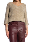 LAFÉE TOPP V-NECK TEDDY TAUPE_93428.jpg