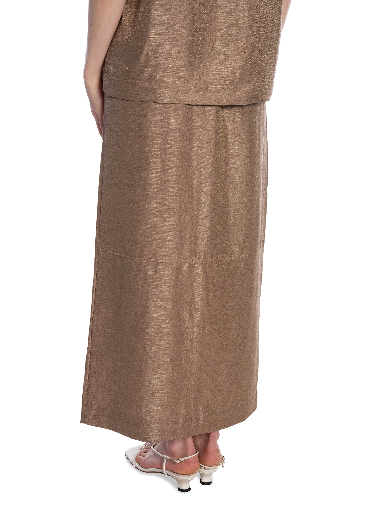 LEVETE ROOM KJOL HARLO TAUPE GRAY_89666.jpg