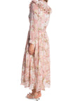 LILY MCBEE KLÄNNING MID LONG PLEATED WITH BELT PINK_97565.jpg