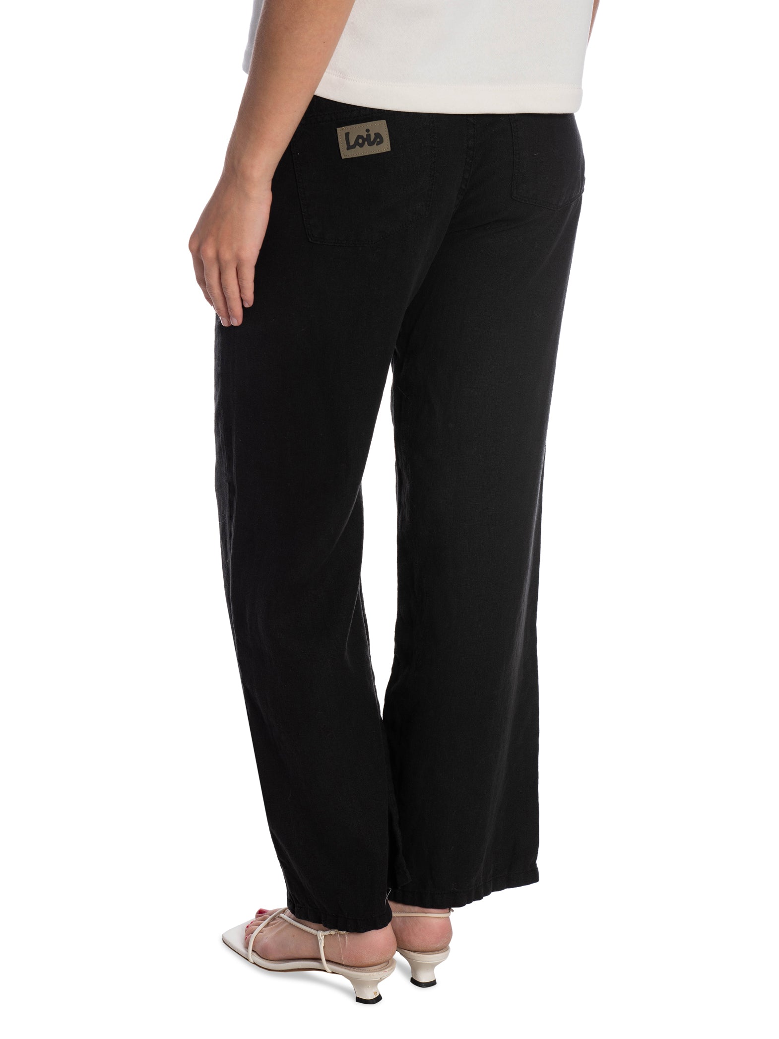 LOIS BYXA CULOTTE LINEN BLACK L32_111563.jpg