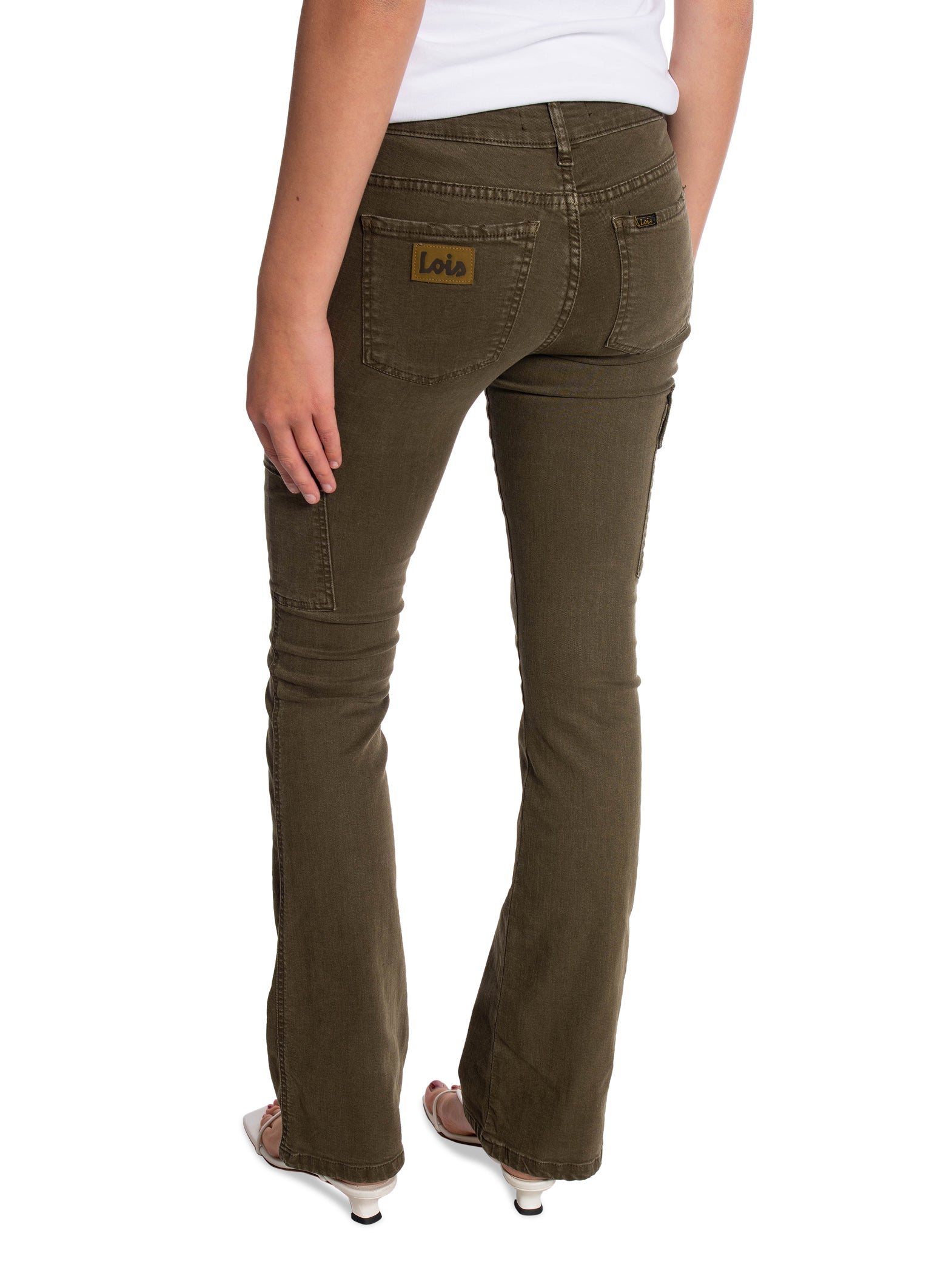 LOIS BYXA MARGOT MEGALIA SHOT MILITARY OLIVE L32_79720.jpg