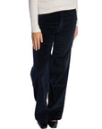 LOIS BYXA PALAZZO MISTRAL SHINY CORD NAVY L32_112790.jpg