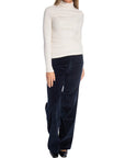 LOIS BYXA PALAZZO MISTRAL SHINY CORD NAVY L32_112791.jpg