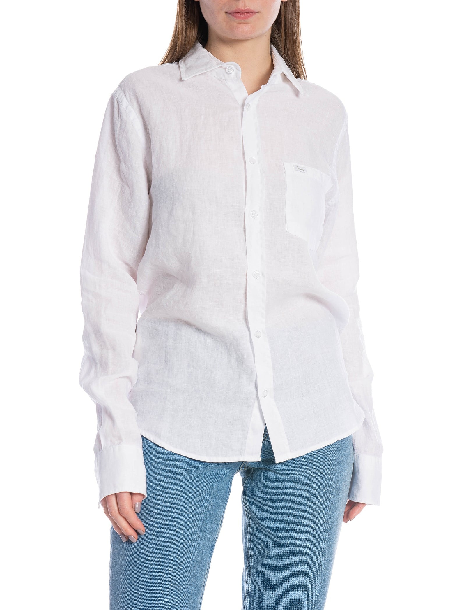LOIS JEANS SKJORTA LUCAS LINEN SHIRT WHITE_95643.jpg