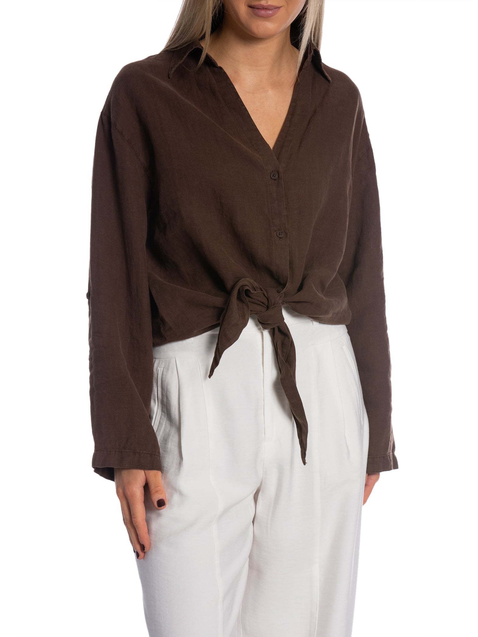 LOIS JEANS SKJORTA PIA LINEN CHOCOLATE MARTINI_107735.jpg