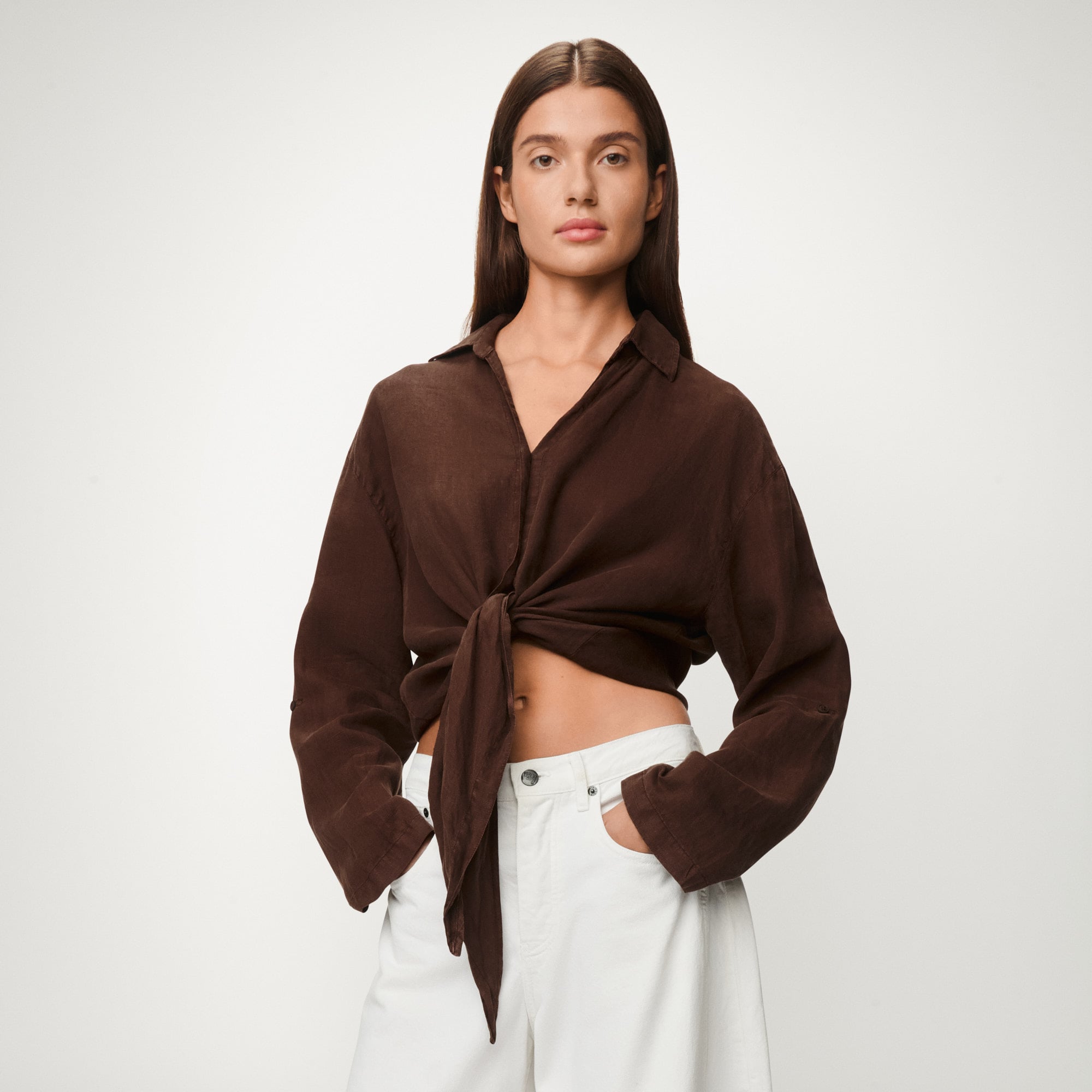 LOIS JEANS SKJORTA PIA LINEN CHOCOLATE MARTINI_107869.jpg