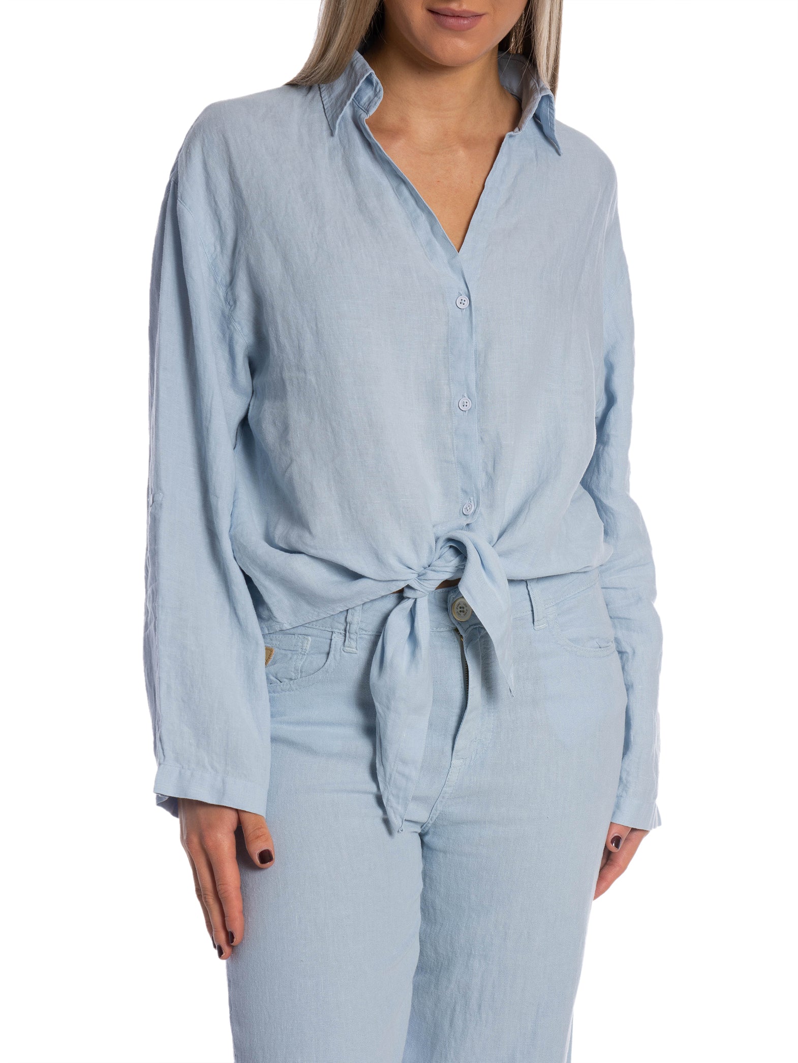 LOIS JEANS SKJORTA PIA LINEN PEARL BLUE_107741.jpg