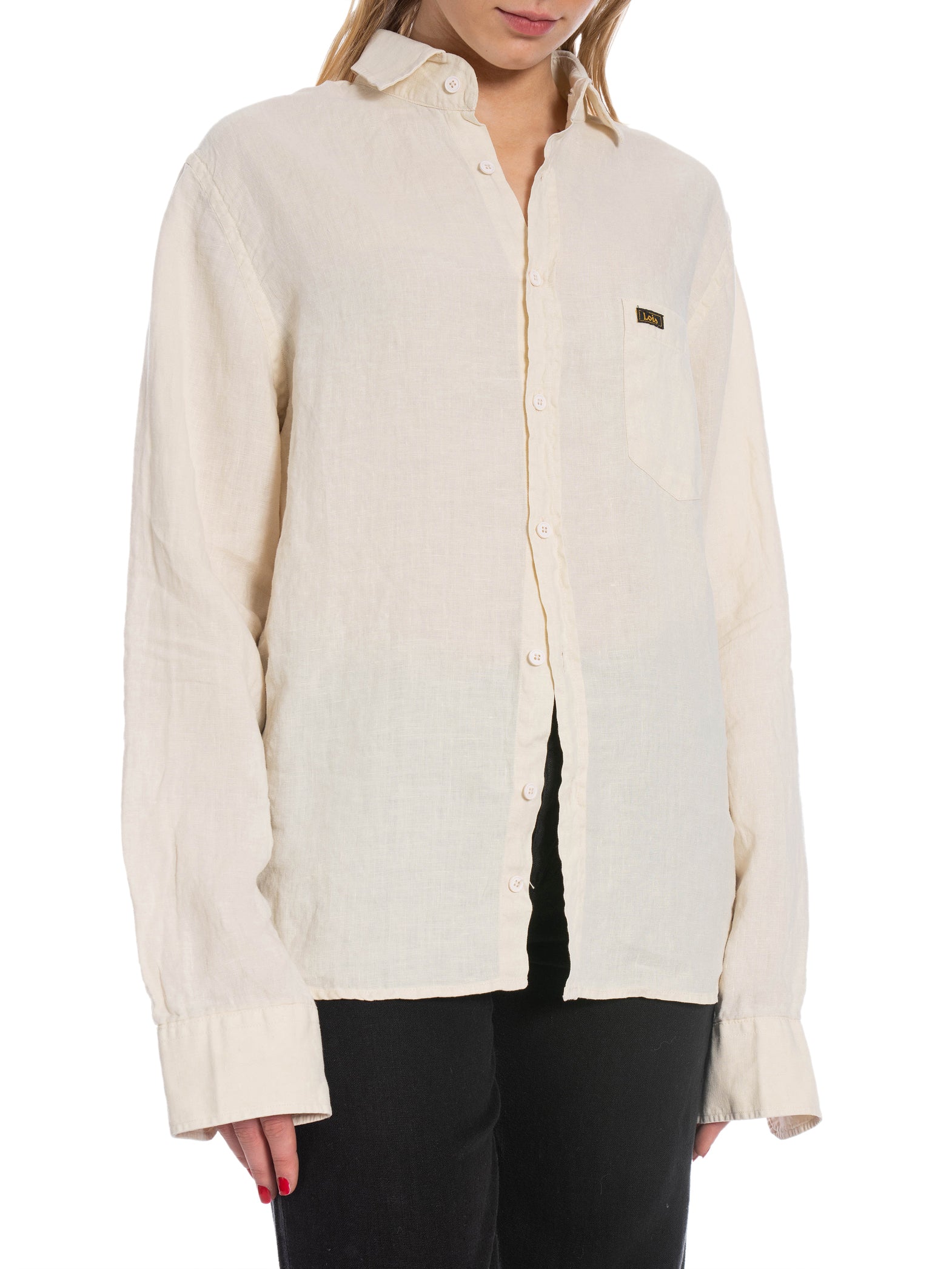 LOIS SKJORTA LUCAS AIR LINEN ECRU_86706.jpg