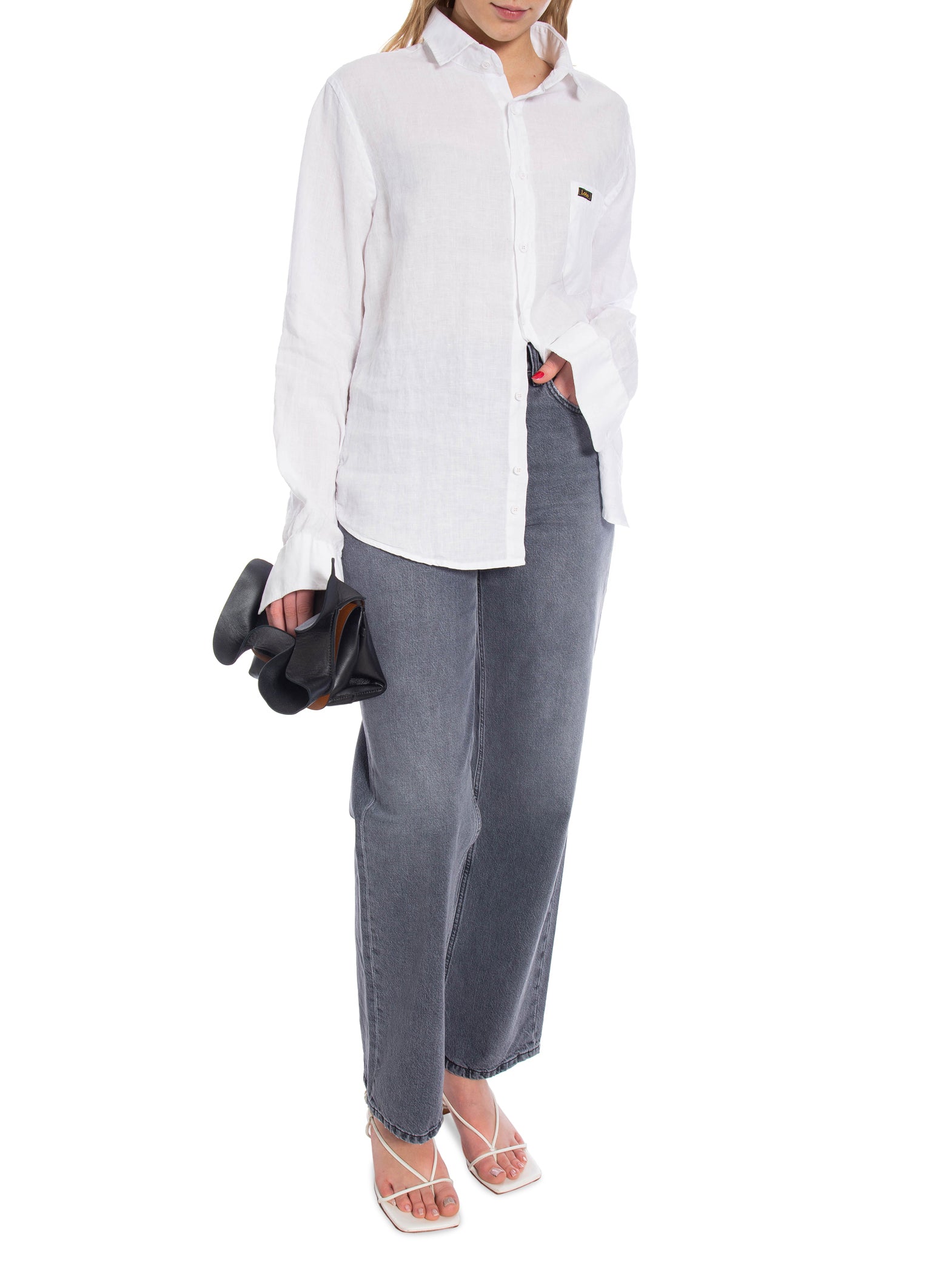 LOIS SKJORTA LUCAS AIR LINEN WHITE_86730.jpg