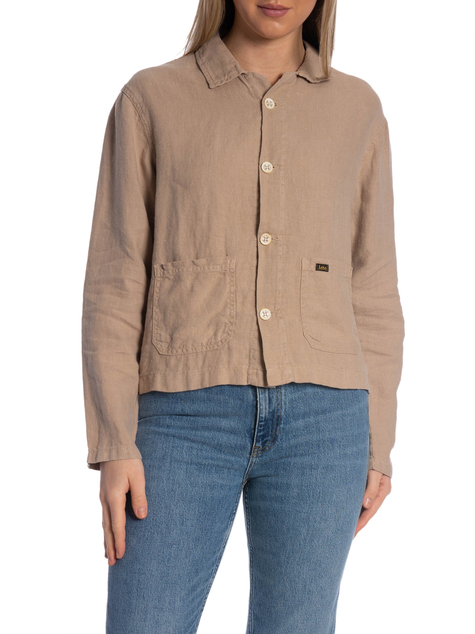 LOIS SKJORTA VEGA TAUPE_108059.jpg