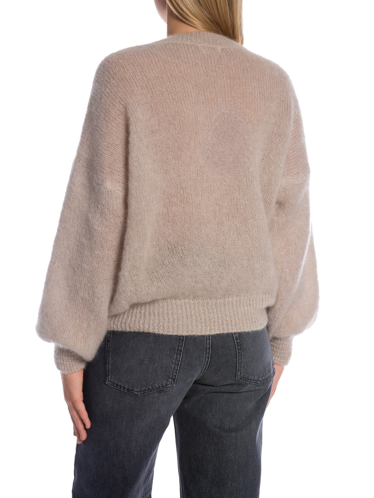MAËLYS PARIS TRÖJA ROUND NECK MOHAIR BEIGE_91588.jpg