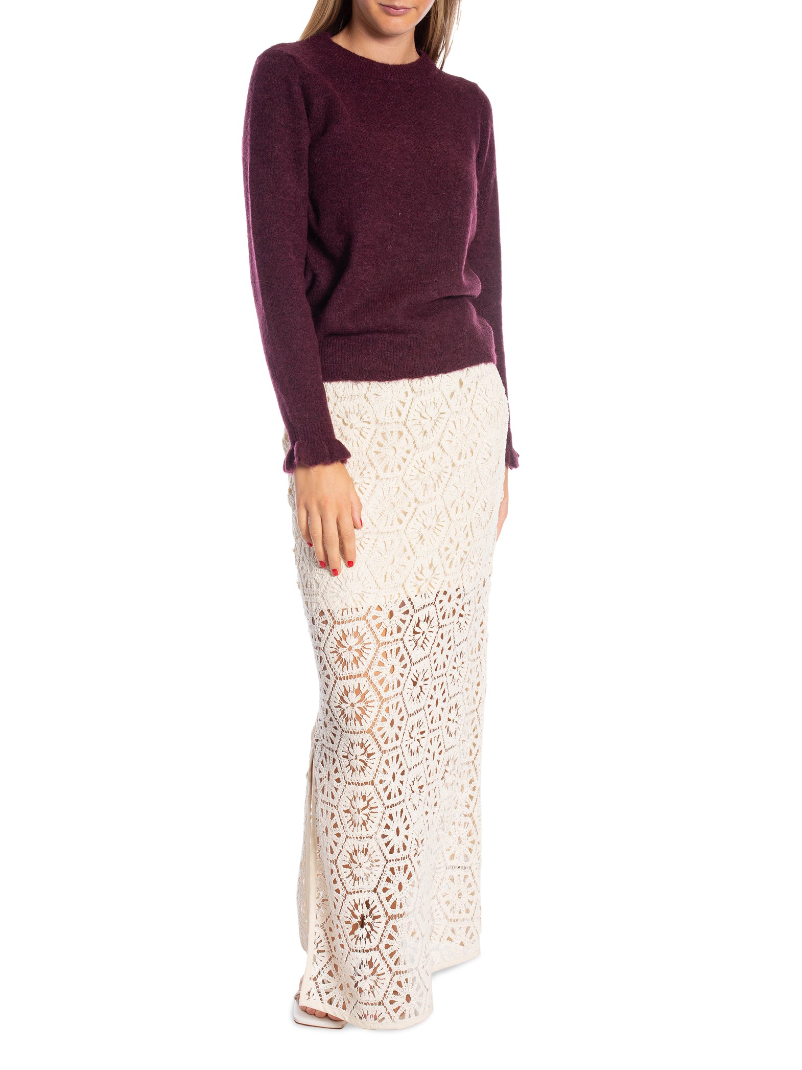 SELECTED FEMME TRÖJA LULU FIG/MELANGE_100738.jpg