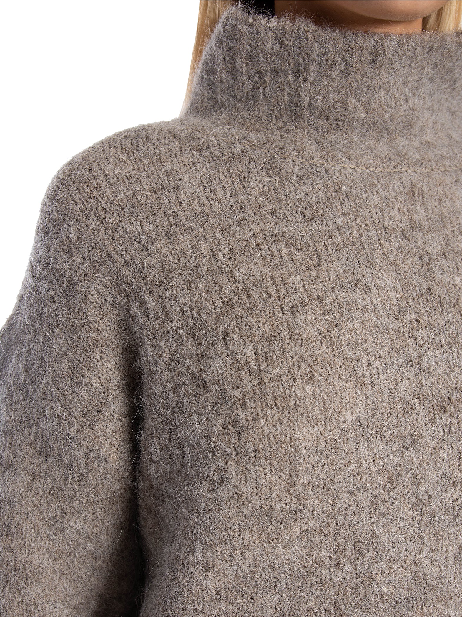 SELECTED FEMME TRÖJA GABELLA HIGH NECK GRAY/MELANGE_90838.jpg