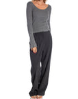 MINIMUM BYXA LUNAY DARK GREY MELANGE _101241.jpg