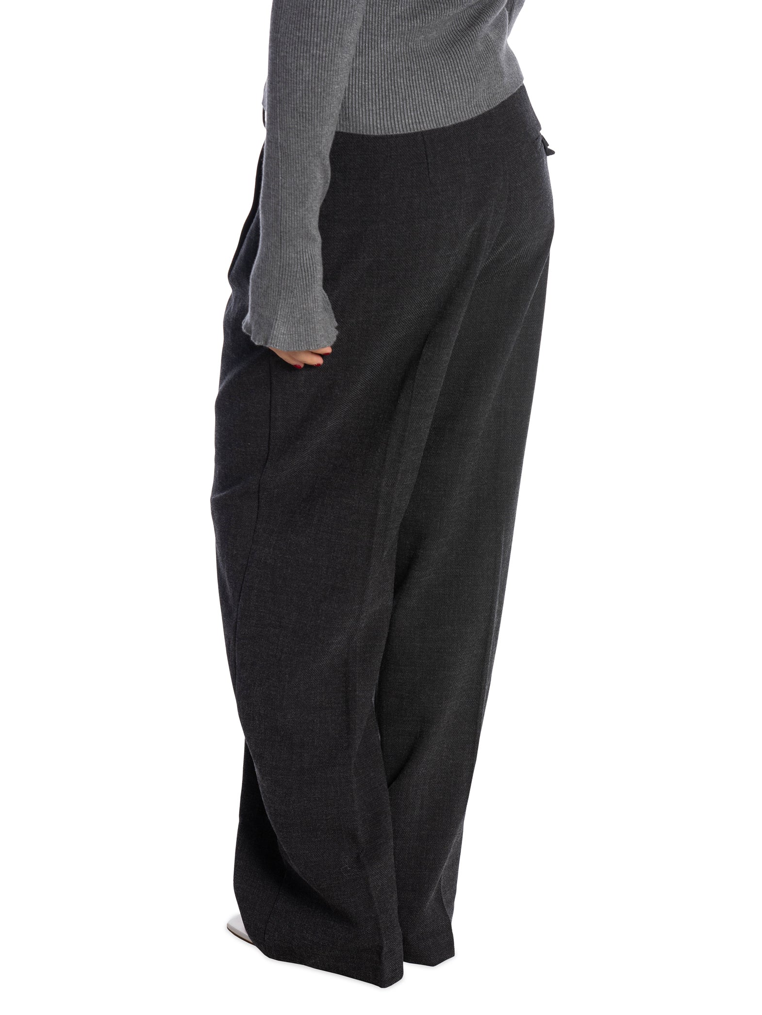 MINIMUM BYXA LUNAY DARK GREY MELANGE _101243.jpg