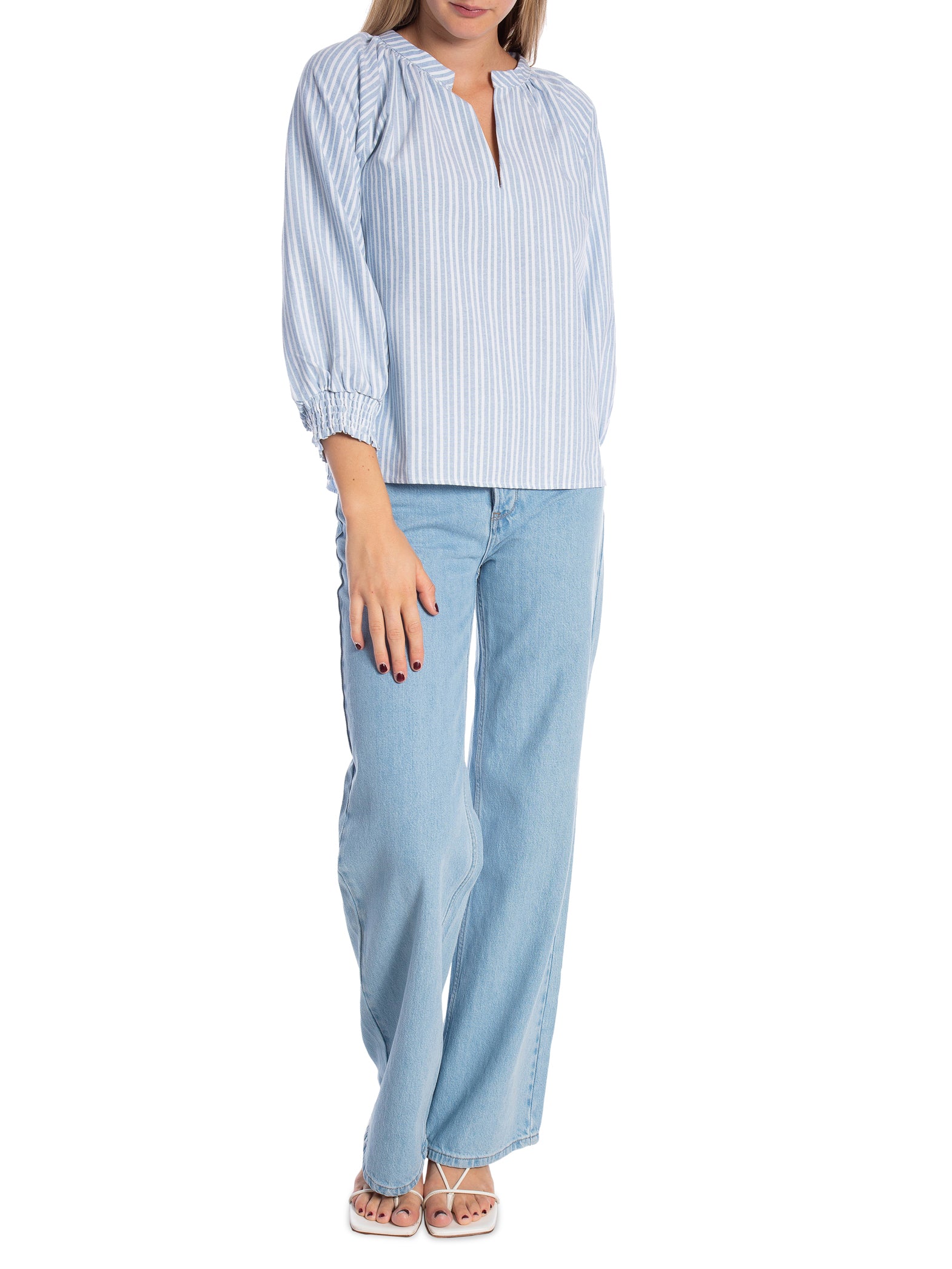 MINUS BLUS RINEA ICE BLUE STRIPE_98847.jpg