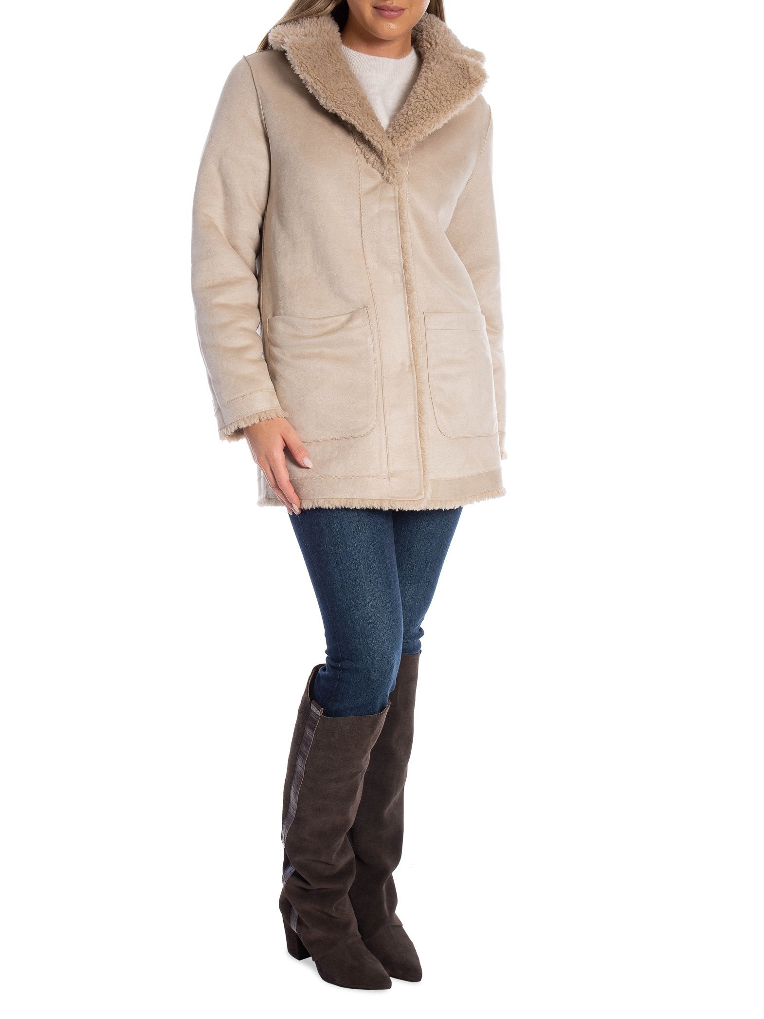 MINUS JACKA  ALDA REVERSIBLE FAUX SAND GRAY_102856.jpg