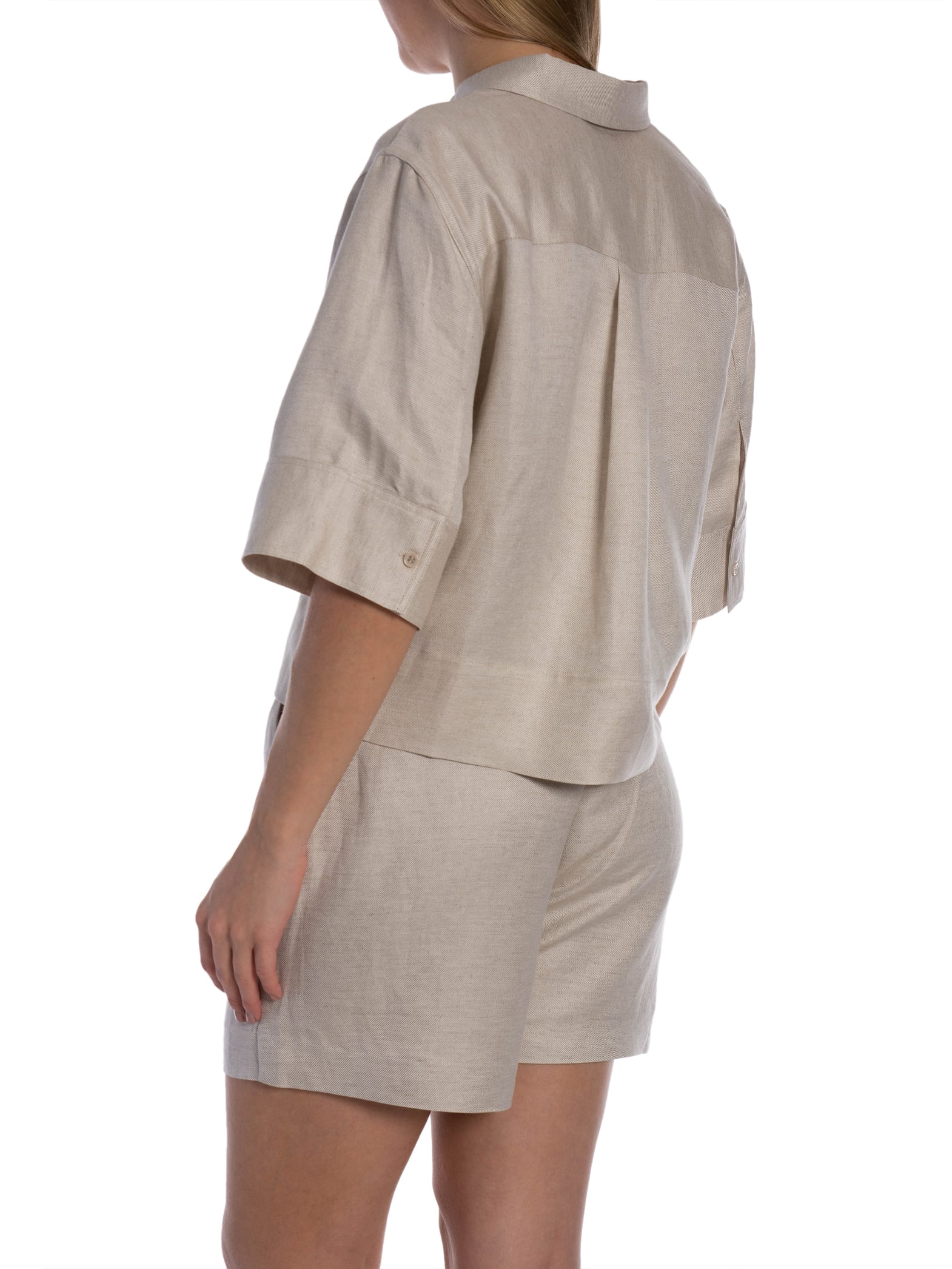MINUS SKJORTA JUNO CROPPED LINEN NOMAD SAND MELANGE_109982.jpg