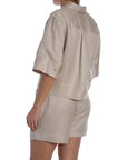 MINUS SKJORTA JUNO CROPPED LINEN NOMAD SAND MELANGE_109982.jpg