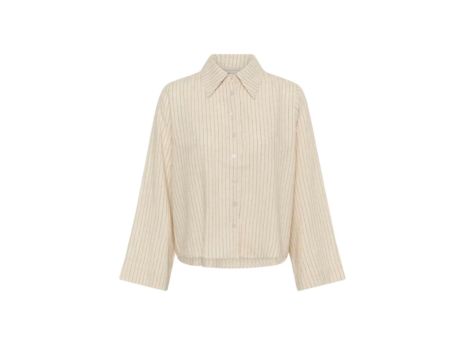 MY ESSENTIAL WARDROBE SKJORTA JANNIE OATMEAL W. BLACK_109227.jpg