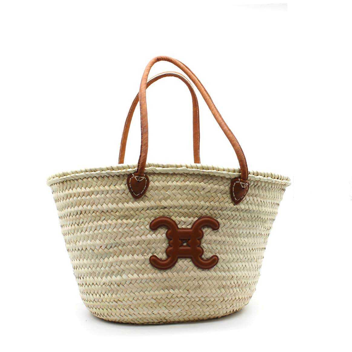 VÄSKA WOVEN STRAW SUMMER BASKET CAMEL/NATURAL_111334.jpg
