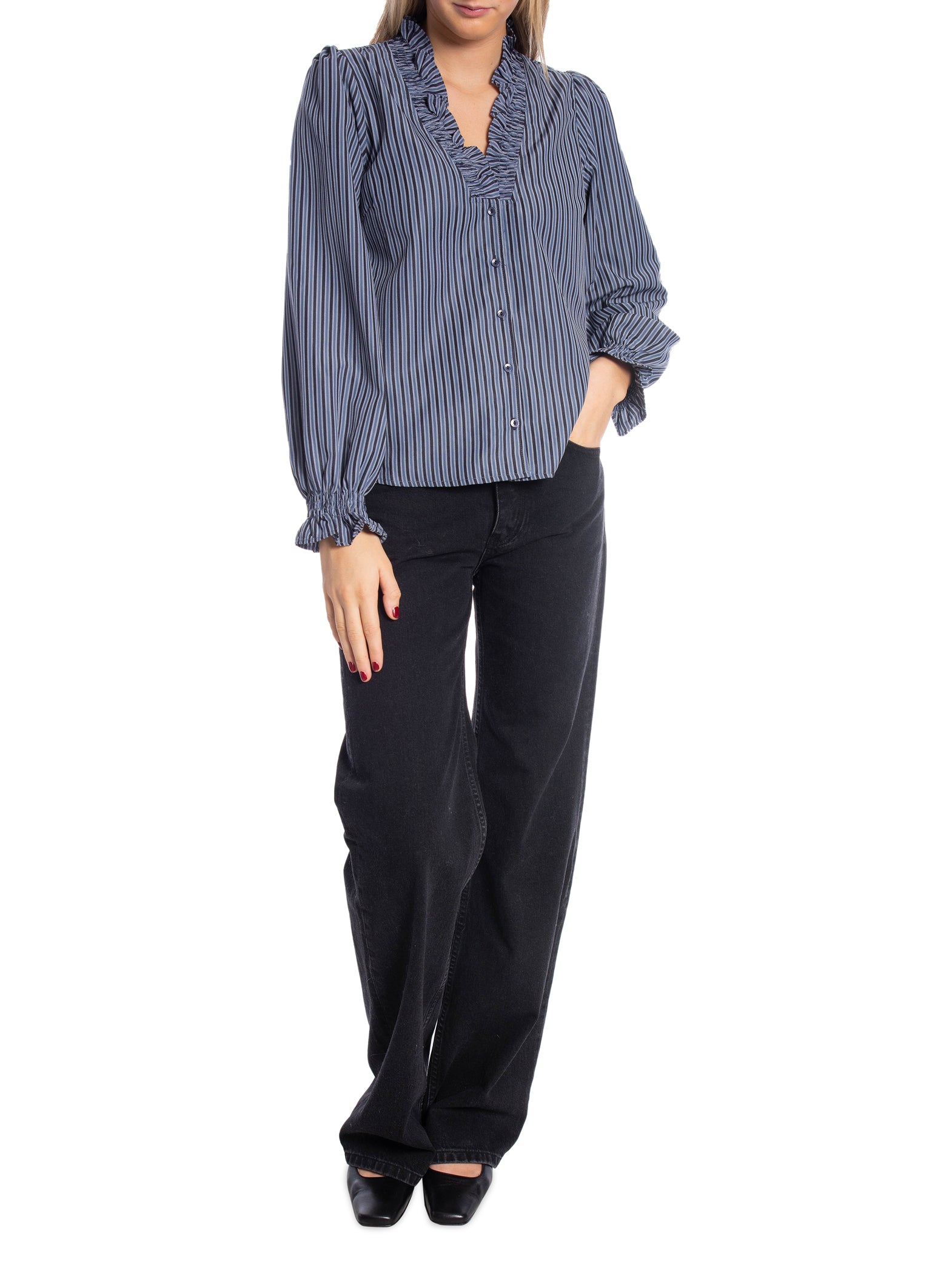 NEO NOIR BLUS BRIELLE TWILL STRIPE DUSTY BLUE_93777.jpg