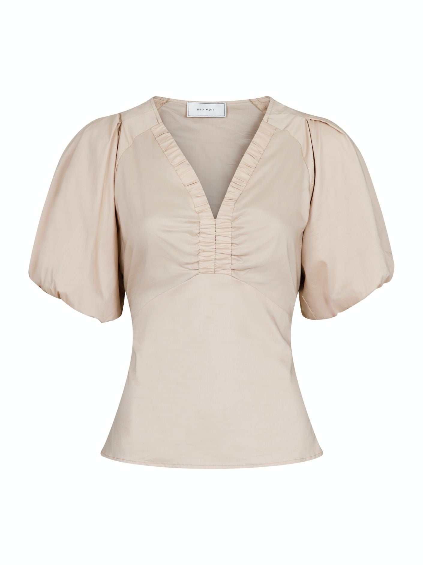 NEO NOIR BLUS IRINA POPLIN DARK SAND_87205.jpg