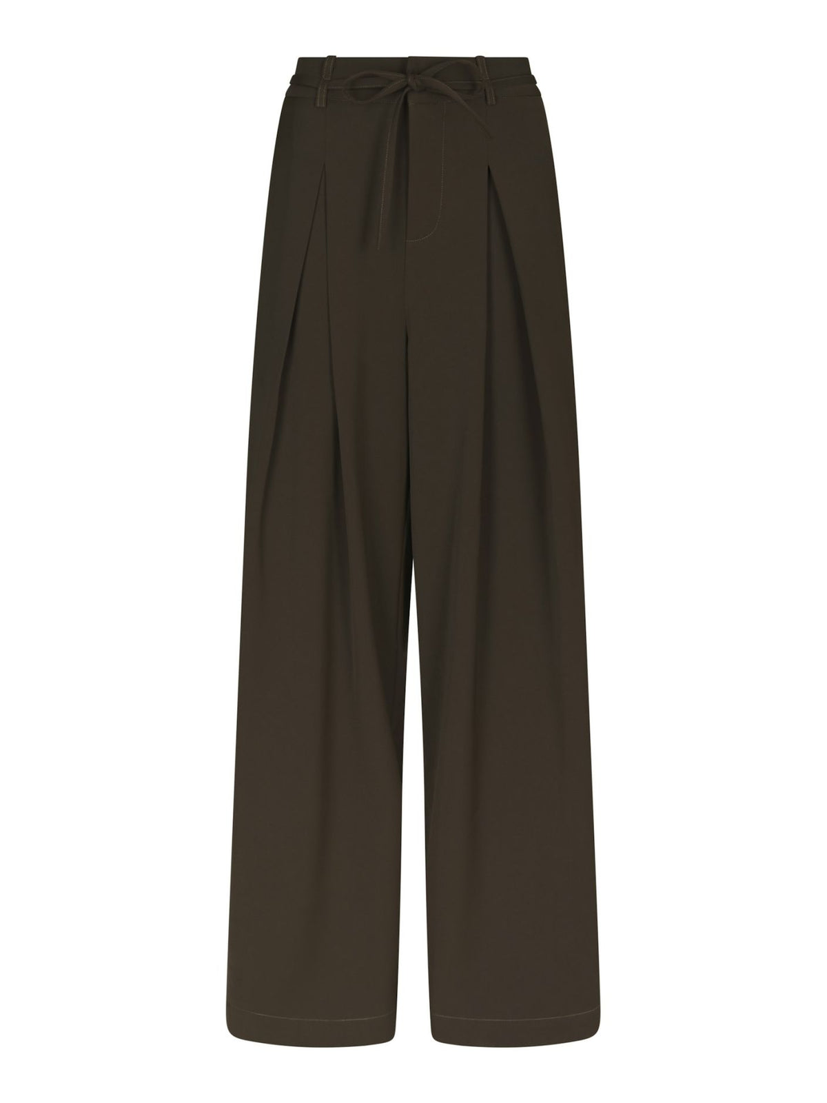 NEO NOIR BYXA EDDINA WOVEN DARK BROWN_114444.jpg