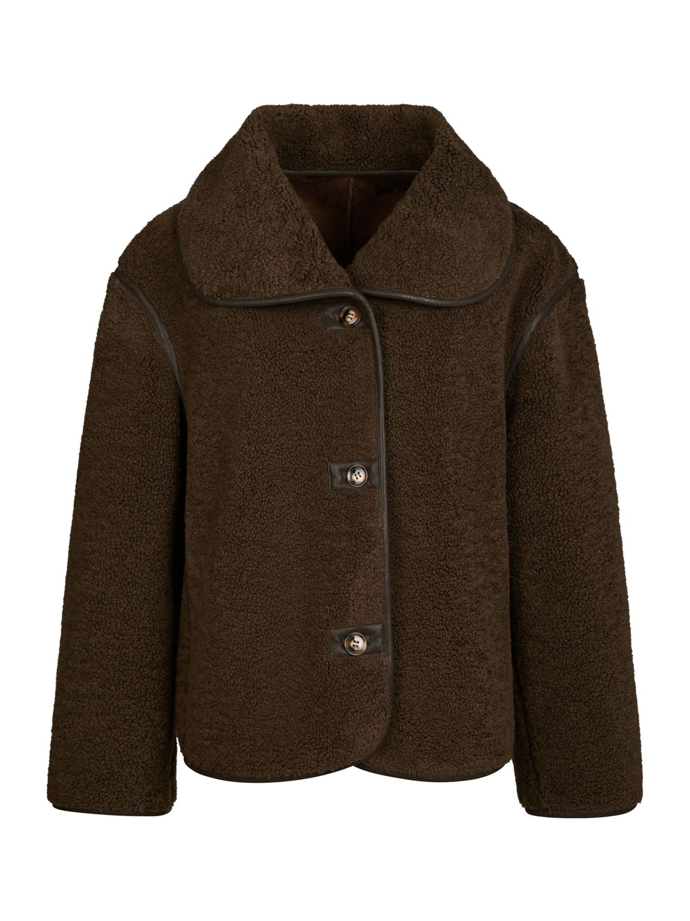 NEO NOIR JACKA EDMUND TEDDY DARK BROWN_101071.jpg