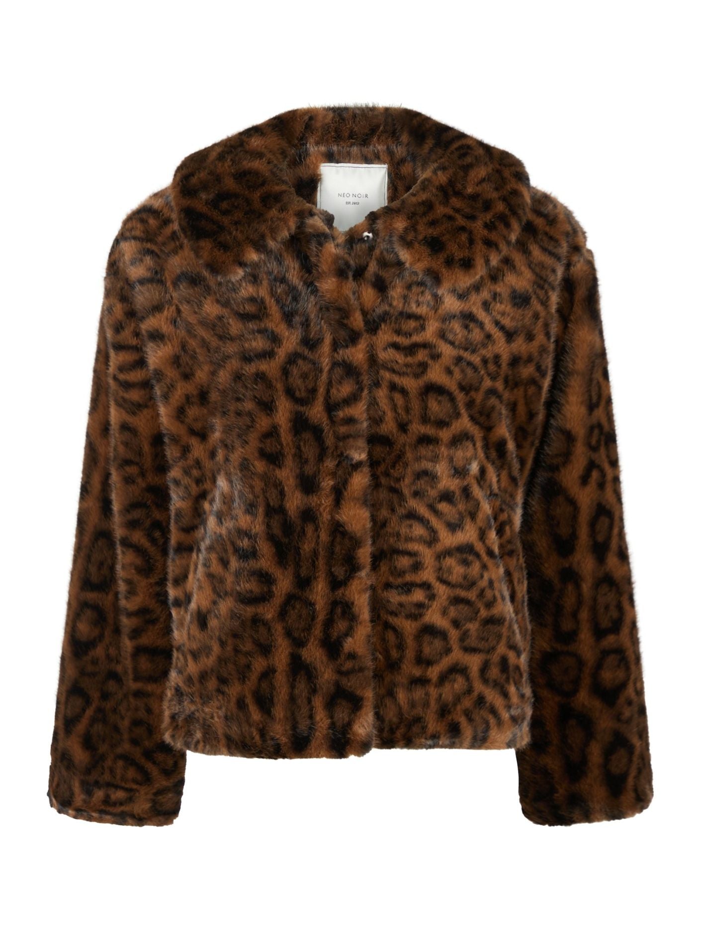 NEO NOIR JACKA MELODIE LEO FAUX FUR DARK BROWN_94031.jpg
