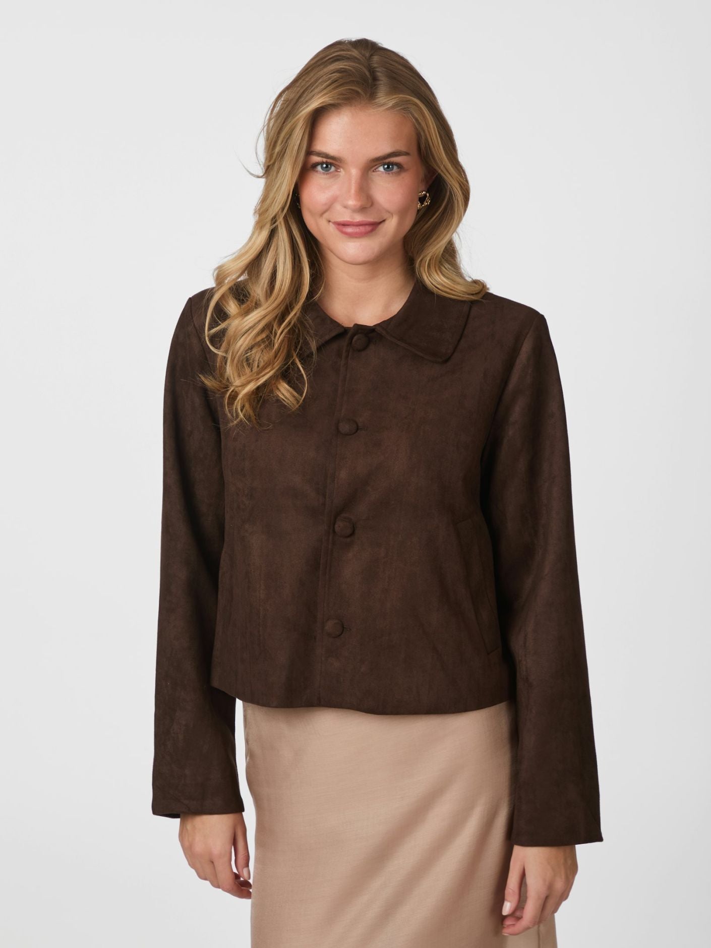 NEO NOIR JACKA NILO SUEDE DARK BROWN _99611.jpg