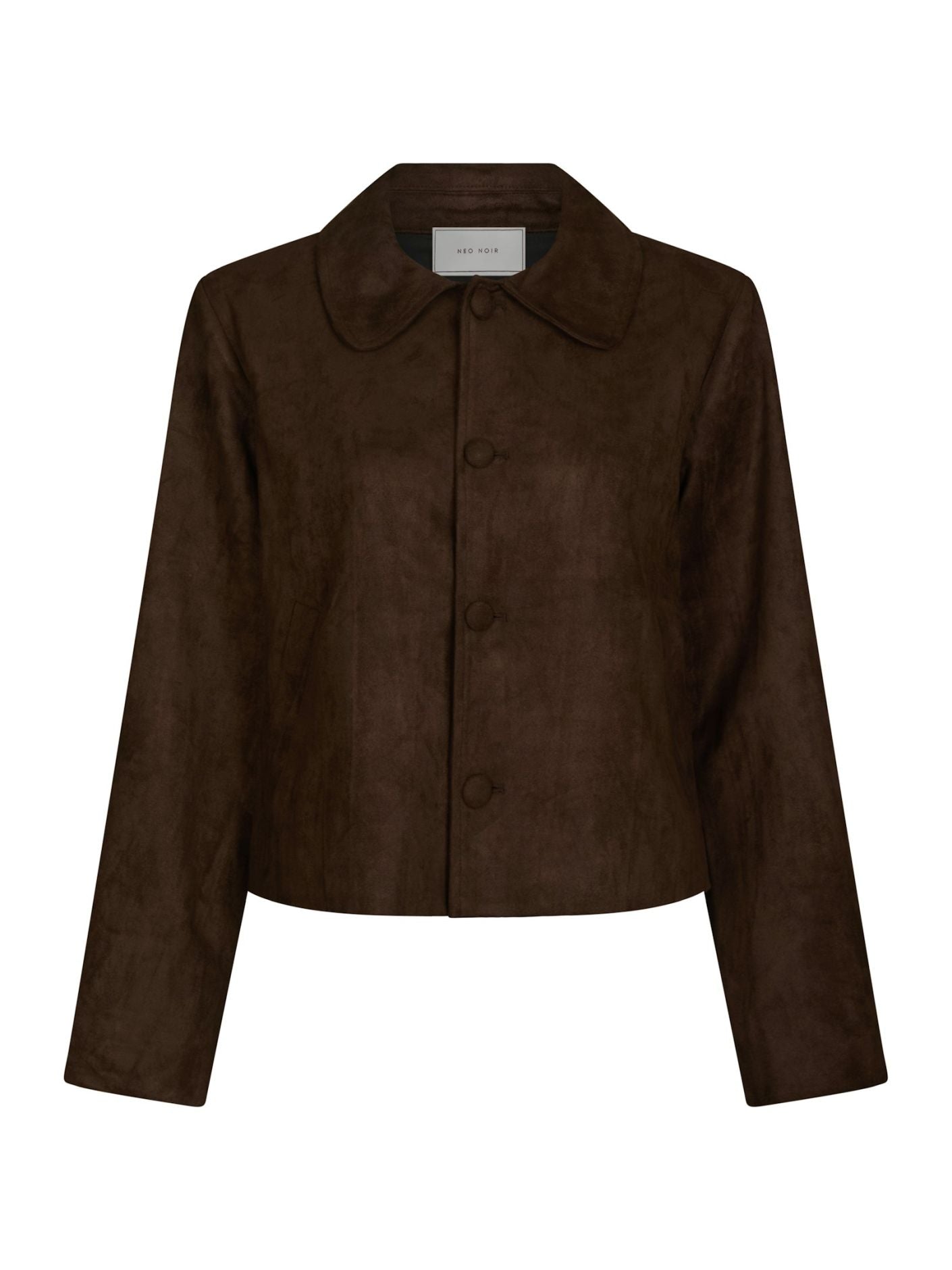 NEO NOIR JACKA NILO SUEDE DARK BROWN _99612.jpg