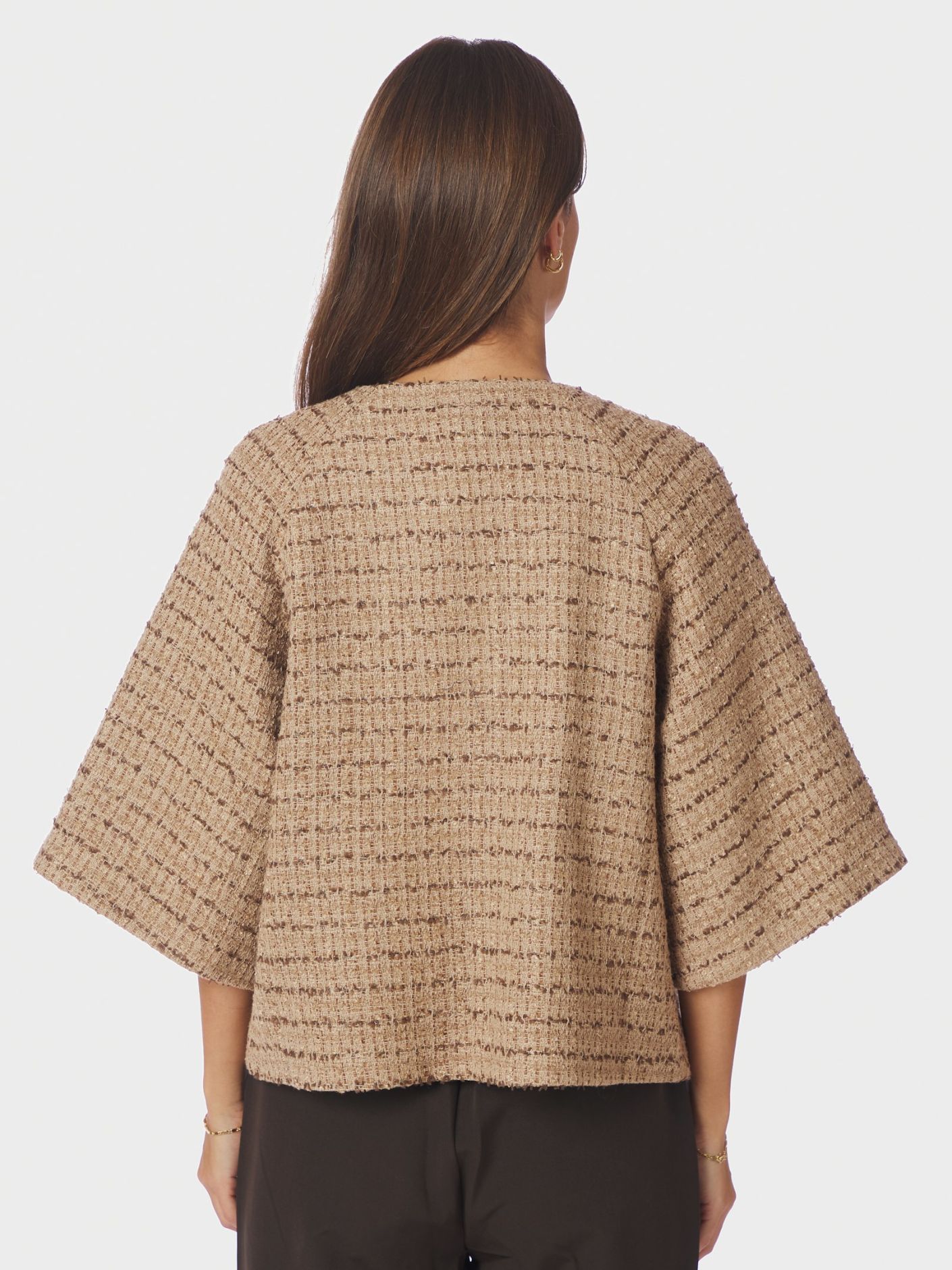 NEO NOIR JACKA ROSELLA BOUCLE MINI TAUPE_105324.jpg